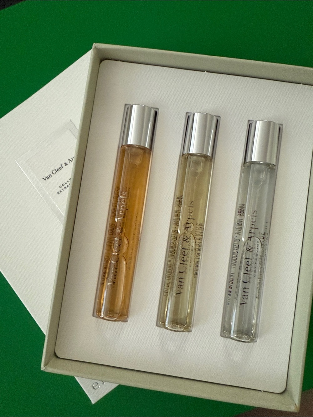 Van Cleef & Arpels extraordinaire collection Trio travel Set